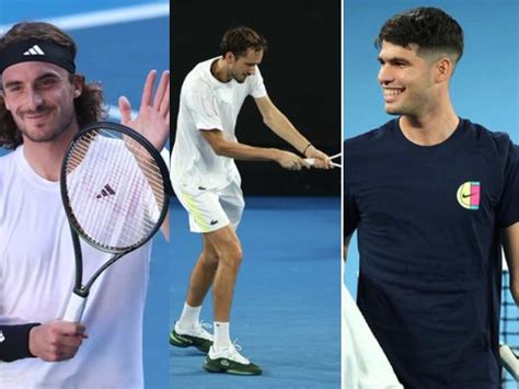 australian open results today|Carlos Alcaraz wins, Stefanos Tsitsipas falls at US Open.